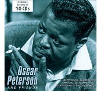 OSCAR PETERSON - AND FRIENDS WALLET 10 CD NEUF