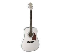 Oscar Schmidt OG2WH-A Guitare acoustique Dreadnought Blanc