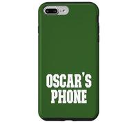 Oscar Téléphone Oscar Nom Personnalisé Blanc Vert Coque pour iPhone 7 Plus/8 Plus