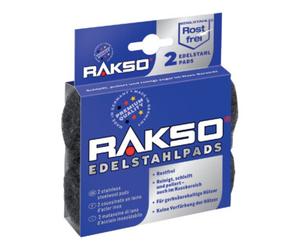 OSCAR WEIL RAKSO Laine d'acier extra fine inox 2 pièces Quantité:1