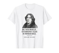 Oscar Wilde Be Yourself Citation littéraire T-Shirt