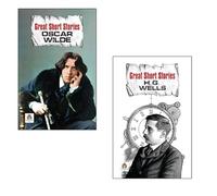 Oscar Wilde + H.G. Wells Great Short Stories Fiction Books | Moral | Best Life | Feel Good | Learning | Growth | Short Stories | Human Nature | Life Lessons (Set Of 2 Books)
