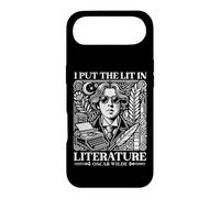 Oscar Wilde I Put The Lit in Littérature Auteur Auteur Roman Coque pour iPhone Air