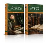Oscar Wilde & Leo Tolstoy Classic Collection Set of 2 Books - Selected Short Stories by Oscar Wilde | Selected Works of Leo Tolstoy | Classic Literature & Fiction