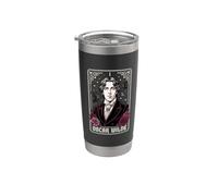 Oscar Wilde Poète Gobelet isotherme en acier inoxydable double paroi