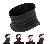 Oscenny Cache Cou,Double Couche Plus épaisse,Doublure Polaire Stretch Ultime Thermique pour Homme Femme, pour Temps Froid,Ski,Cyclisme, Moto,Course à Pied,Vélo d'hiver (Cache-Cou)
