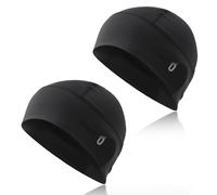 Oscenny Casquette de cyclisme, tissu Lycra américain fin et léger, respirant et évacuant l'humidité, sous le casque, casquette pour homme et femme, pour moto, course à pied, randonnée, 4 saisons,