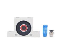 Oscillateur à Turbine à Air G1/4in Vibrateur à Turbine Pneumatique à Bille avec Connecteur de Silencieux