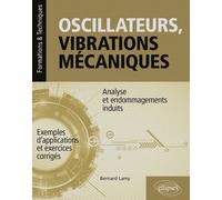 Oscillateurs, Vibrations Mécaniques - Analyse Et Endommagements Induits - Avec Des Exemples D'applications Et Exercices Corrigés