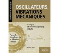 Oscillateurs, vibrations mécaniques - Analyse et endommagements induits - Avec exemples d'applications et exercices corrigés Bernard Lamy (Auteur), Paul de Laboulaye (Collection dirigée par)