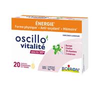 Boiron Oscillo’ Vitalité Adultes 50+ 20 Comprimés