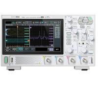 Oscilloscope 4 canaux avec bande passante de 70 MHz, fréquence d'échantillonnage de 1,25 GSa/s, convertisseur A/D 12 bits, profondeur de mémoire de 25 Mpts et écran tactile de 17(DHO804)