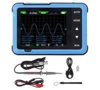Oscilloscope à main de Gearwell, générateur de signaux numériques 2 sur 1, DSO510 portable, bande passante 10 MHz, taux d'échantillonnage de 48 ms, appareil d'oscilloscope de poche