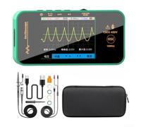 Oscilloscope de Poche 10MHz ABS Vert Compact Léger | Bande passante 10MHz, échantillonnage 48MSa/s, analyse précise, pour idéal électronique générale, diagnostic fiable