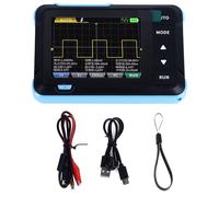 Oscilloscope et générateur de signal Gearwell 2-en-1, kit d'oscilloscope numérique, testeur de forme d'onde multifonction, oscilloscope de bande passante 1M, 14 formes d'onde,