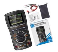 Oscilloscope et multimètre numérique compact 2 en 1, précision de 6 000 points pour un transport facile, et réparation de circuits, multimètre de réparation électronique