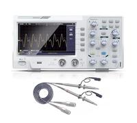 Oscilloscope numérique 2/4 canaux, bande passante 110 MHz/Z, fréquence d'échantillonnage 1 Géch/s, 5 mV/div, écran LED 7 pouces, communication SCPI/LabView(DOS1102)
