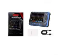 Oscilloscope numérique à 5 canaux avec écran de 4,3" et USB Wifi, bande passante 1 MHz 3 Msps échantillonnage pour la recherche en laboratoire et l'analyse du signal (OS-5C-WIFI)