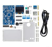 Oscilloscope numérique avec écran OLED de 2,4 cm - Entrée unique de 0 à 30 V - Base de temps réglable et déclencheur - Carte microcontrôleur alimentée par USB pour tests électroniques (kit + étui en