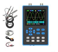 Oscilloscope numérique, bande passante 120 MHz, 500 MSa/s, double canal, DSO portable avec générateur de signal FPGA, 14 mesures pour le débogage et la maintenance électroniques