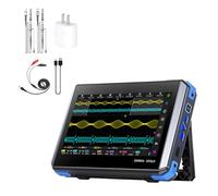 Oscilloscope Numérique Haute Précision 350MHz 1GSa/s, 4-en-1 Appareil de Mesure avec Analyseur de Spectre et Diagramme de Bode, USB ISO Mise à Jour 400V