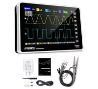 Oscilloscope Numérique, Oscilloscope Portable 2 Canaux Largeur De Bande De 100 Mhz Fréquence D'échantillonnage De 1gsa/S Kit D'Oscilloscope À Mémoire Numérique