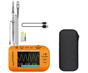 Oscilloscope numérique OT4 Mini testeur graphique portable 50 MHz 200 MSa/s Générateur de signaux 2 en 1 Outils de réparation électronique
