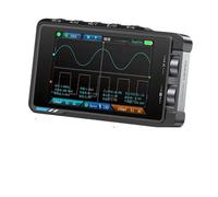 Oscilloscope numérique portable DS215H Mini 50 MHz 250 MS/s, double canal, générateur de signaux 2 en 1 avec écran HD, protection contre les surtensions 400 V (DS215H P6100x1,US)