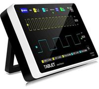 Oscilloscope numérique sur tablette, oscilloscope ultra-mince à 2 canaux avec une bande passante de 100 MHz et un taux d'échantillonnage de 1 GSa / s et un écran tactile TFT LCD couleur de 7 pouces av