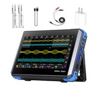 Oscilloscope Numérique Tablette 4-en-1 Précision 16-Bit, 350MHz 1GSa/s avec Analyseur de Spectre et Réponse en Fréquence, Écran IPS Tactile Charge Rapide QC18W
