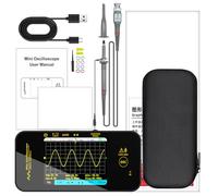 Oscilloscope portatif offrant une large bande passante de 50 MHz Oscilloscope portable USB 200 Msps Taux d ' échantillonnage Outil de électronique