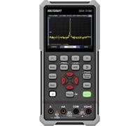 Oscilloscope portatif VOLTCRAFT DSA-3100 100 MHz 2 canaux 500 Méch/s 8 kpts 8 bits appareil manuel, fonctions multimètre, analyseur de spectre