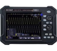 Oscilloscope portatif VOLTCRAFT DSO-5072H 70 MHz 2 canaux 1 Géch/s 40 Mpts 8 bits mémoire numérique (DSO), appareil manuel