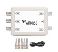 Oscilloscope Virtuel 5 Canaux WIFI USB Portatif pour Tablette PC et Téléphone 4 Modes de Mesure Plage de Fréquence 0Hz~50kHz Taux d'échantillonnage 150 kHz