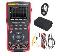 Oscilloscope XTEVU, multimètre 2 en 1 et testeur électrique, oscilloscope numérique portable avec double fusible