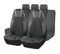 OscitY Voiture Cuir Avant après Ensembles Housses siège, pour Lynk & Co 01 Sièges Antidérapant Respirante Confortables Protection Accessoire,A/Black-7PCS