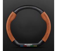 OscitY Voiture Cuir Volant Caches, pour Peugeot 107 108 206 207 207 CC 208 307 307 CC 308 308 CC 406 407 Antidérapant Respirant Durable Confortable Protecteur Couvre Accessoires