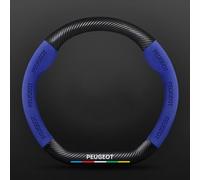 OscitY Voiture Cuir Volant Caches, pour Peugeot 107 108 206 207 207 CC 208 307 307 CC 308 308 CC 406 407 Antidérapant Respirant Durable Confortable Protecteur Couvre Accessoires