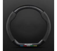 OscitY Voiture Cuir Volant Caches, pour Peugeot 107 108 206 207 207 CC 208 307 307 CC 308 308 CC 406 407 Antidérapant Respirant Durable Confortable Protecteur Couvre Accessoires