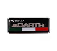 OscitY Voiture Emblèmes Logo Sticker, pour Abarth 595 695 595C 124 Spider Grande Punto Abarth Monster Signe Badge Remplacement Emblème Car Style décorer Accessoires,A