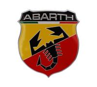OscitY Voiture Emblèmes Logo Sticker, pour Abarth 595 695 595C 124 Spider Grande Punto Abarth Monster Signe Badge Remplacement Emblème Car Style décorer Accessoires