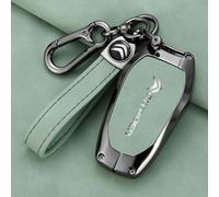 OscitY Voiture Zinc Alliage clé Coques,pour Citroen C5 AIRCROSS c3xr Sega C-Triomphe c4l Elysée C6 cx5 clés Shell Etuis Coque imperméable Anti-Rayures Anti-poussière Protéger Accessoires