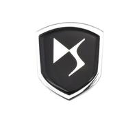 OscitY Voiture Zinc Alliage Emblèmes Logo Sticker, pour Citroen DS Spirit DS3 DS4 DS4S DS5 5LS DS6 DS7 DS Signe Badge Remplacement Emblème Car Style décorer Accessoires,A/Silver