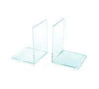 OSCO ABE1-GL Glass Look Acrylic Bookends