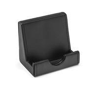 Osco Boîte de rangement en simili-cuir pour téléphone Noir