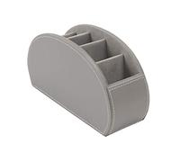 Osco Faux Leather 5 Part Remote Organiser - Grey GRYPURO