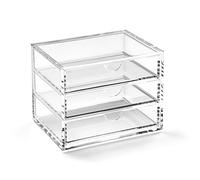 Osco Small Clear Acrylic Triple Drawer A3275
