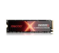 OSCOO 2To PCIe 4.0x4 NVMe M.2 2280 SSD Jusqu’à 7400 Mo/s pour Une Vitesse de Lecture et 6500 Mo/s pour Une Vitesse d’écriture. Le Disque Dur Interne est également adapté pour AI, Jeux, PC