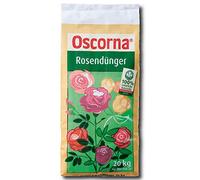Oscorna Engrais pour Roses 20 kg - NPK 6-9-0,5 - Granulé - 20 kg - Fertilisant pour jardin - Roses