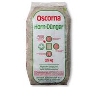 Oscorna farine de corne 25 kg engrais pour les fruits, l’horticulture et les fleurs, jardin ornemental, pots, balcon